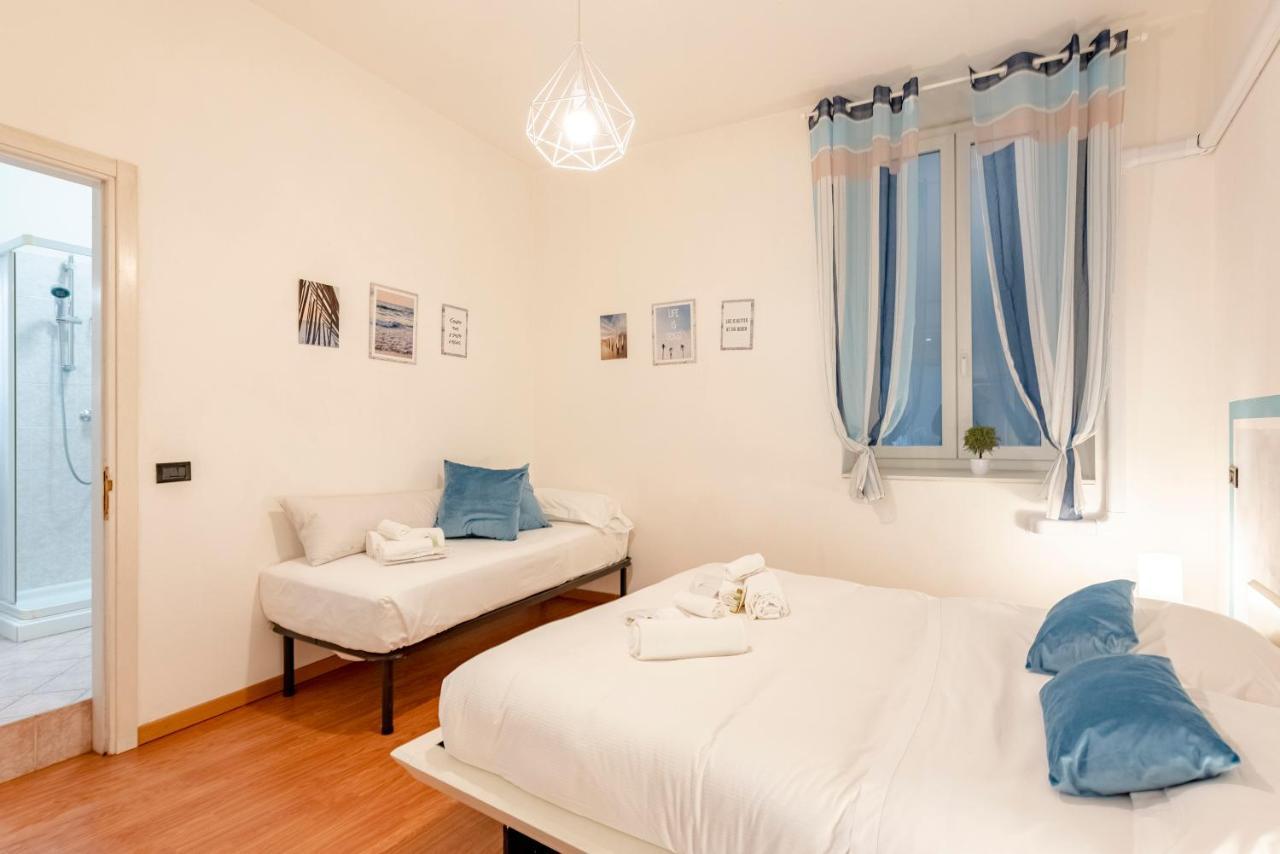 Mazzini 12, Elegant Central Apartment With Free Private Garage 800 M, Air Conditioning, Wi-Fi, Just 100 M From The Public Beach Рапало Екстериор снимка
